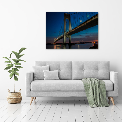 Bild auf leinwand Brooklyn Bridge