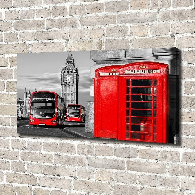 Bild auf leinwand Rote Busse