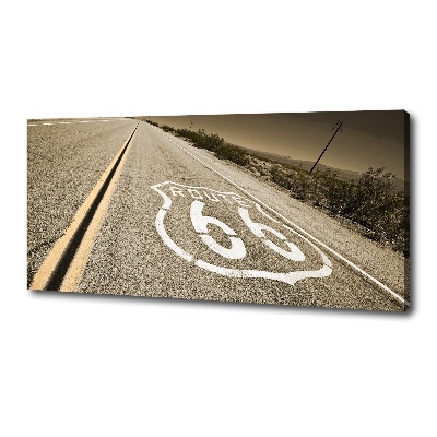 Bild auf leinwand Straße in Kalifornien
