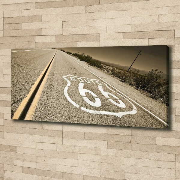 Bild auf leinwand Straße in Kalifornien