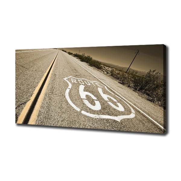 Bild auf leinwand Straße in Kalifornien