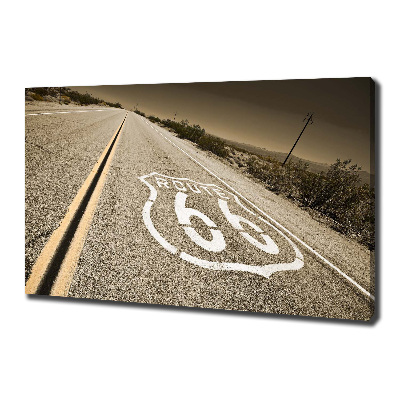 Bild auf leinwand Straße in Kalifornien