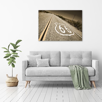 Bild auf leinwand Straße in Kalifornien