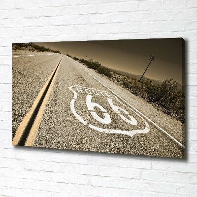 Bild auf leinwand Straße in Kalifornien