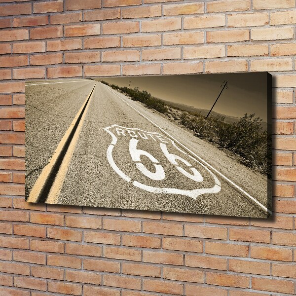 Bild auf leinwand Straße in Kalifornien