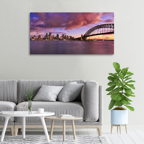 Wandbild Sydney-Brücke