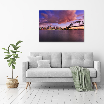 Wandbild Sydney-Brücke