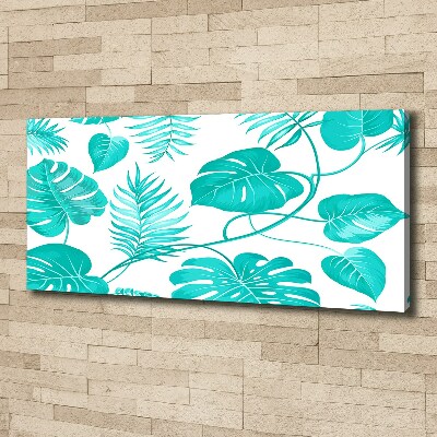 Bild auf leinwand Tropische Blätter