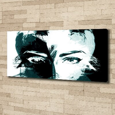 Bild auf leinwand Abstrakte Frau