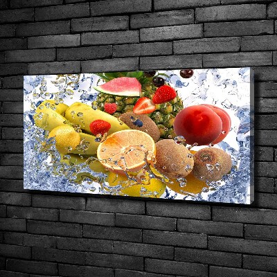 Bild auf leinwand Obst und Wasser