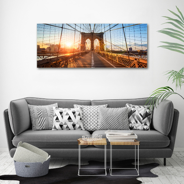 Bild auf leinwand Brooklyn Bridge