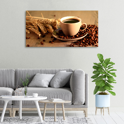 Bild auf leinwand Aromatischer Kaffee