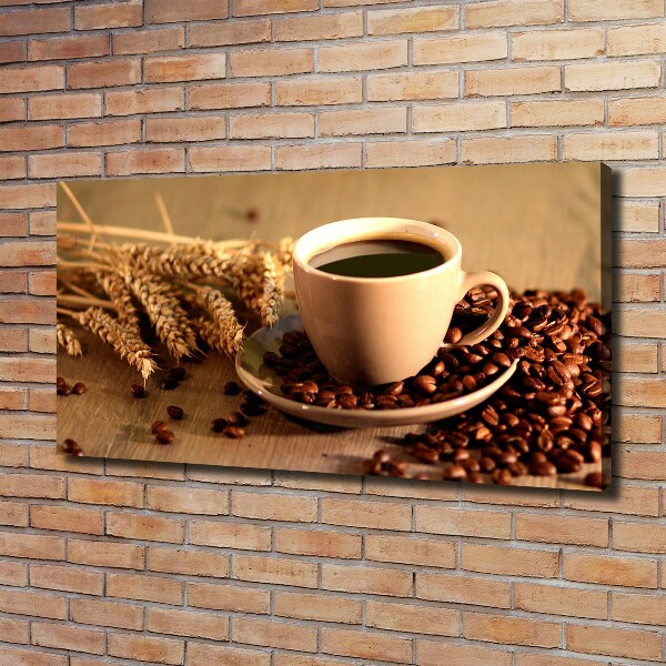 Bild auf leinwand Aromatischer Kaffee