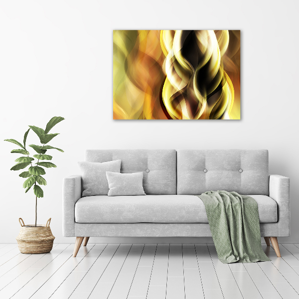 Bild auf leinwand Goldenes Licht