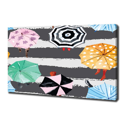 Fotobild Bunte Regenschirme