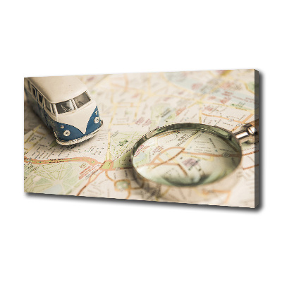 Wandbild Symbolik des Reisens