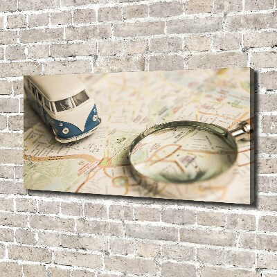 Wandbild Symbolik des Reisens