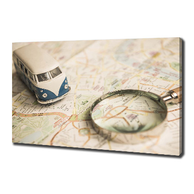 Wandbild Symbolik des Reisens