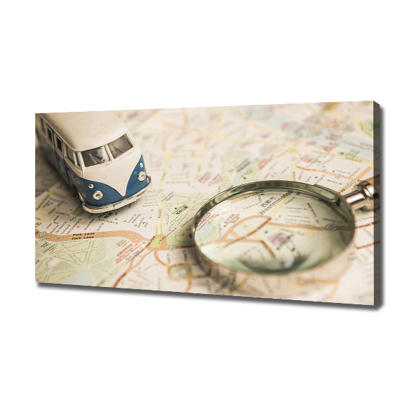 Wandbild Symbolik des Reisens