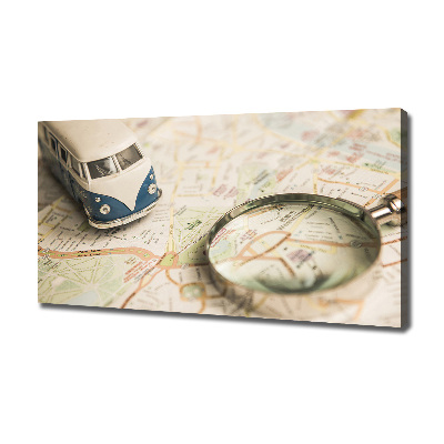 Wandbild Symbolik des Reisens