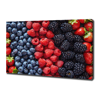 Wandbild Waldfrüchte