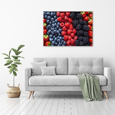 Wandbild Waldfrüchte