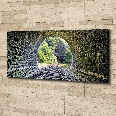 Fotobild Eisenbahntunnel