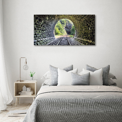 Fotobild Eisenbahntunnel