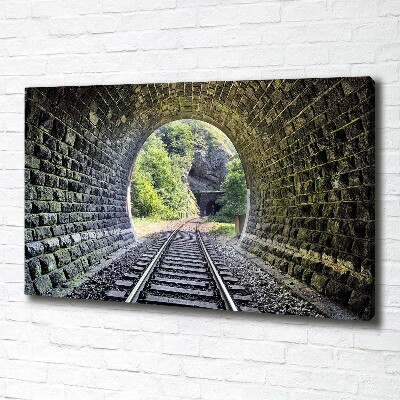 Fotobild Eisenbahntunnel