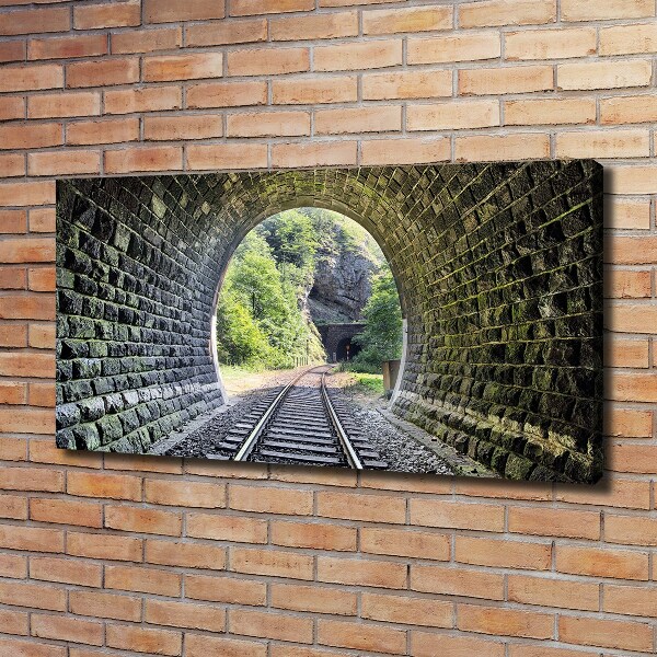 Fotobild Eisenbahntunnel