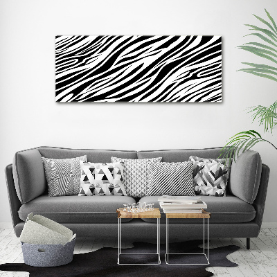 Bild auf leinwand Zebra-Hintergrund