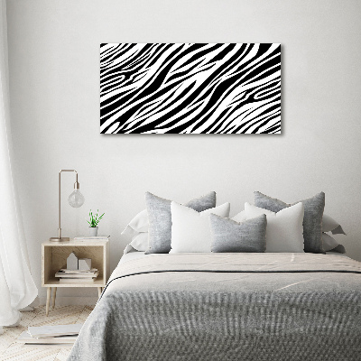 Bild auf leinwand Zebra-Hintergrund