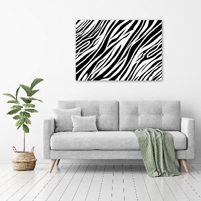 Bild auf leinwand Zebra-Hintergrund