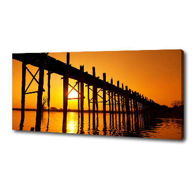Fotobild Sunset Bridge