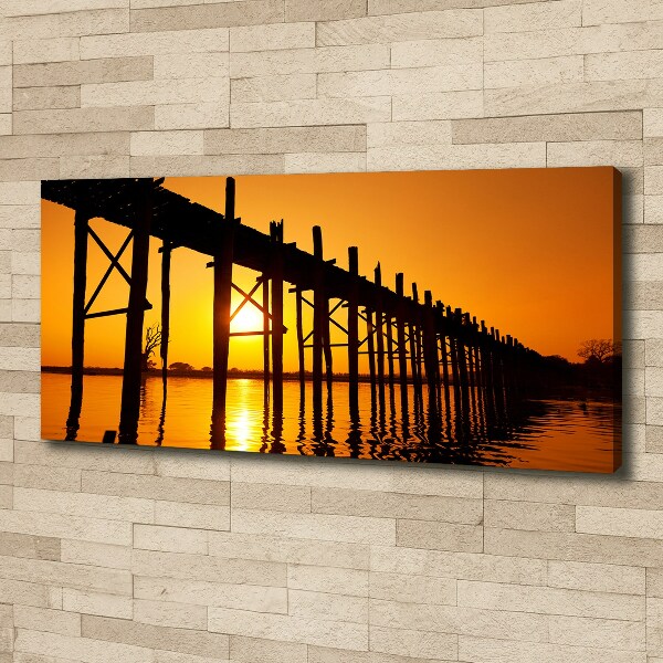 Fotobild Sunset Bridge