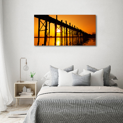 Fotobild Sunset Bridge
