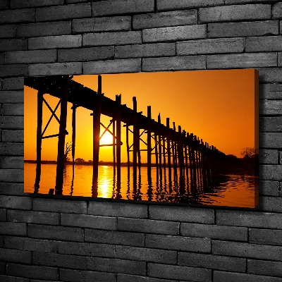 Fotobild Sunset Bridge