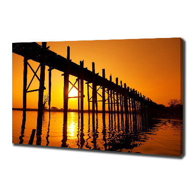 Fotobild Sunset Bridge