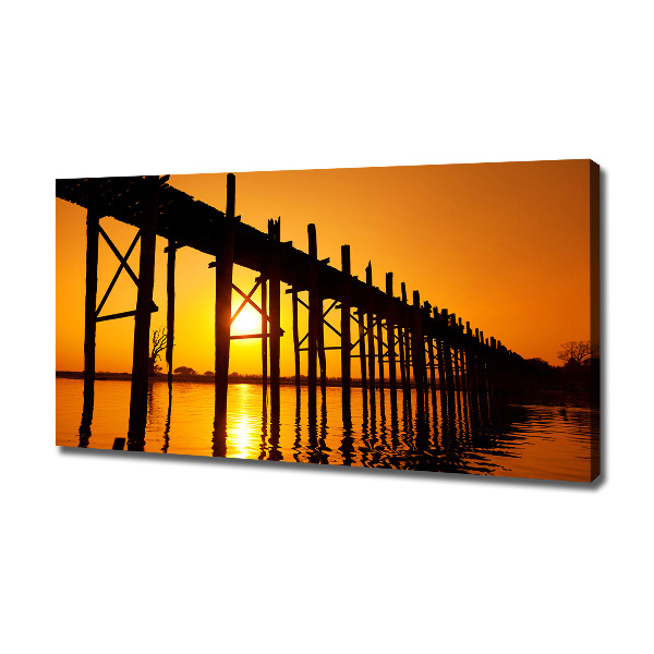 Fotobild Sunset Bridge