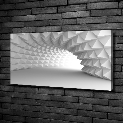 Wandbild Abstrakter Tunnel