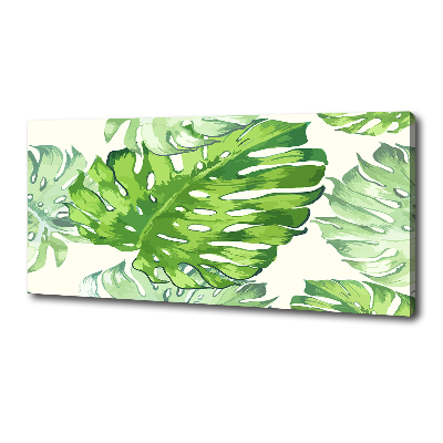 Bild auf leinwand Tropische Blätter