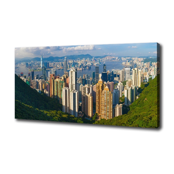 Wandbild Hongkong-Panorama