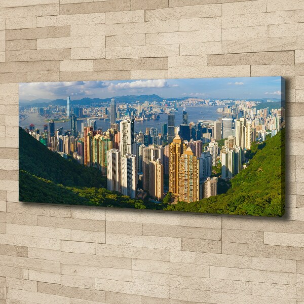 Wandbild Hongkong-Panorama