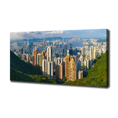 Wandbild Hongkong-Panorama