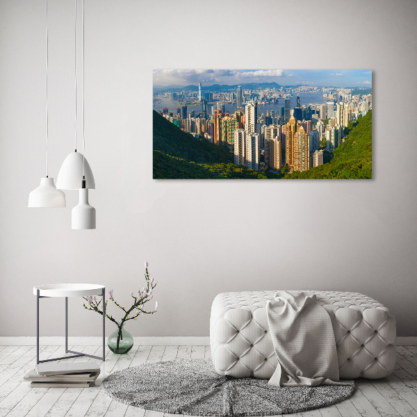 Wandbild Hongkong-Panorama