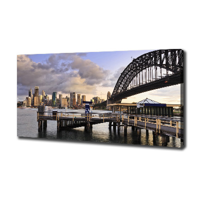 Bild auf leinwand Sydney-Brücke