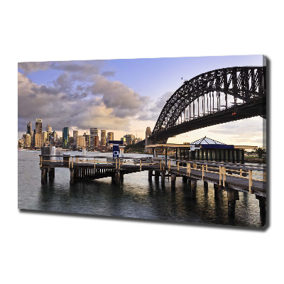 Bild auf leinwand Sydney-Brücke