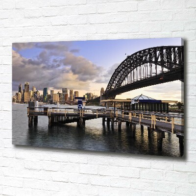 Bild auf leinwand Sydney-Brücke