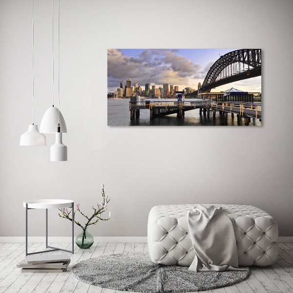 Bild auf leinwand Sydney-Brücke