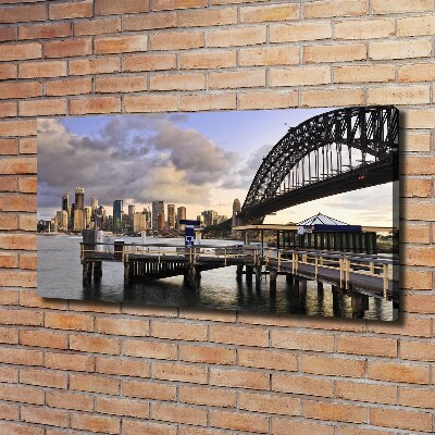 Bild auf leinwand Sydney-Brücke